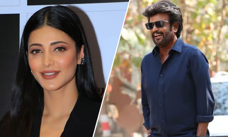 Shruti Haasan was 'nervous' to work with Rajinikanth in ‘Coolie’