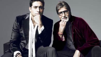 Big B pens heartfelt note for Abhishek’s work in latest film: You are Arjun Sen