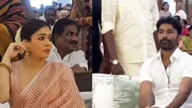 Dhanush, Nayanthara’s awkward encounter at a wedding goes viral