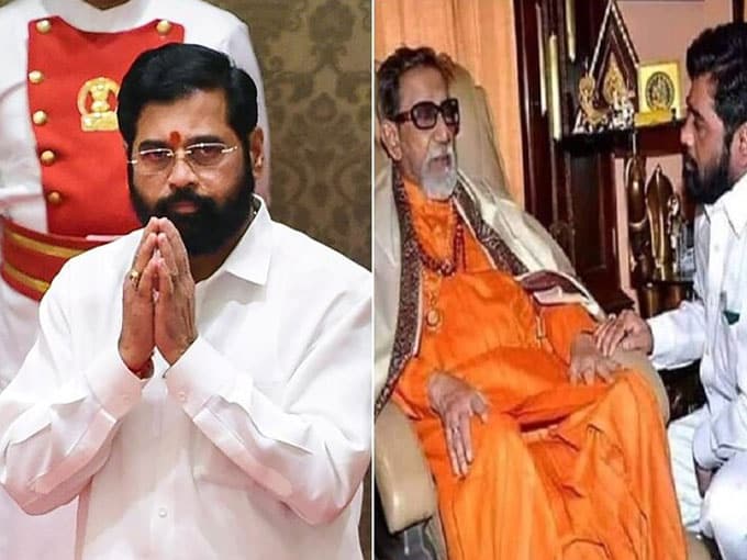 Hyd: Shiv Sena celebrates prospective victory in Maharashtra assembly elections