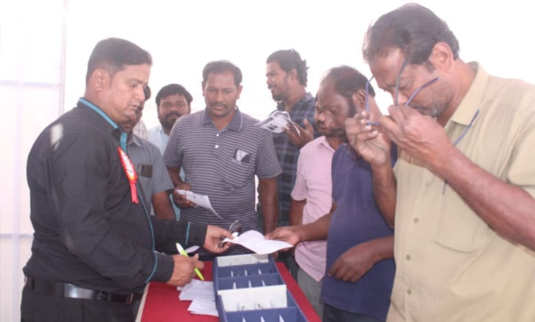 Free Eye Check-Up Camp for Heavy Vehicle Drivers by IRB Golconda Expressway Sees Overwhelming Response