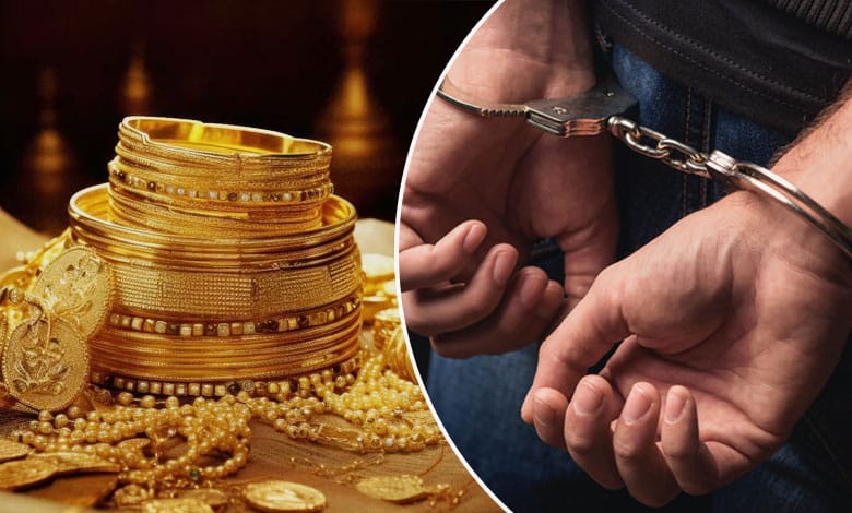 Hyderabad Couple Arrested for Stealing 48 Tola of Gold from Doctor’s House in Banjara Hills