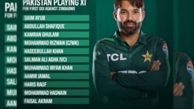 Pakistan picks three debutants for the ODI series opener in Zimbabwe