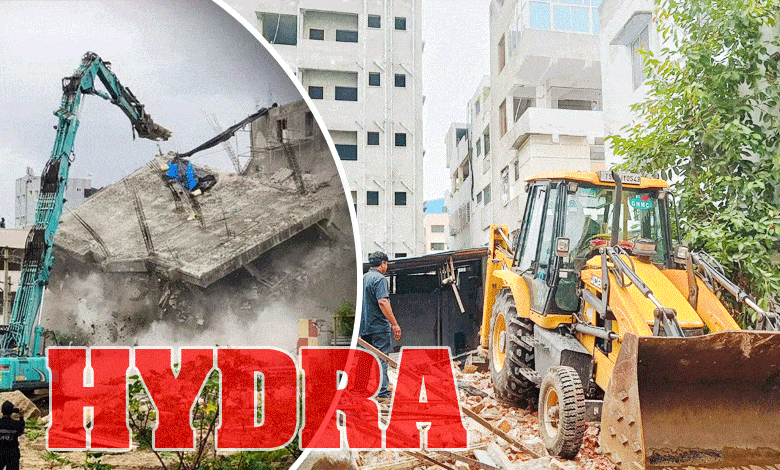 Demolition Drive: HYDRA Sends Notices to 50 Encroaching Property Owners