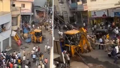 HYDRA Conducts Demolition Operation in West Maredpally, Hyderabad