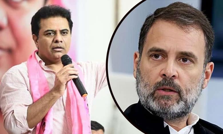 KTR Accuses Congress of Misusing Rs 300 Crore Telangana Funds for Maharashtra Poll Campaign