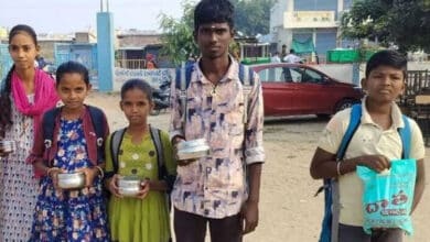 Students Bring Lunch Boxes from Home Amid Food Poisoning Scare at Maganoor School