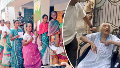 Maha polls: 113-year-old woman casts vote, inspires nation