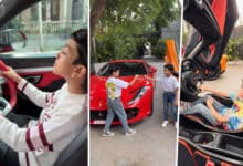 Businessman's Minor Son Drives Lamborghini in Hyderabad, Draws Criticism