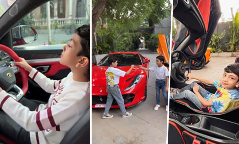 Businessman's Minor Son Drives Lamborghini in Hyderabad, Draws Criticism