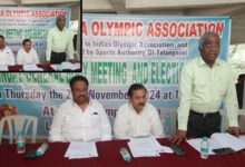 Telangana Olympic Association Holds General Body Meeting and Elections