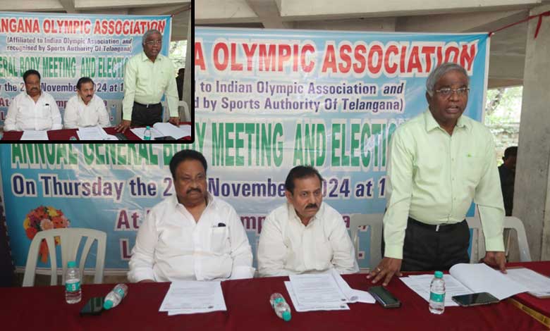 Telangana Olympic Association Holds General Body Meeting and Elections