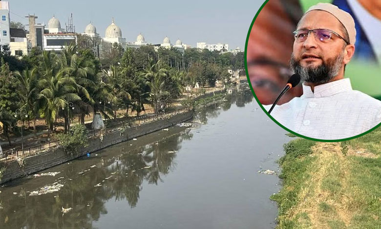 AIMIM welcomes Musi River project sans shifting houses: Owaisi