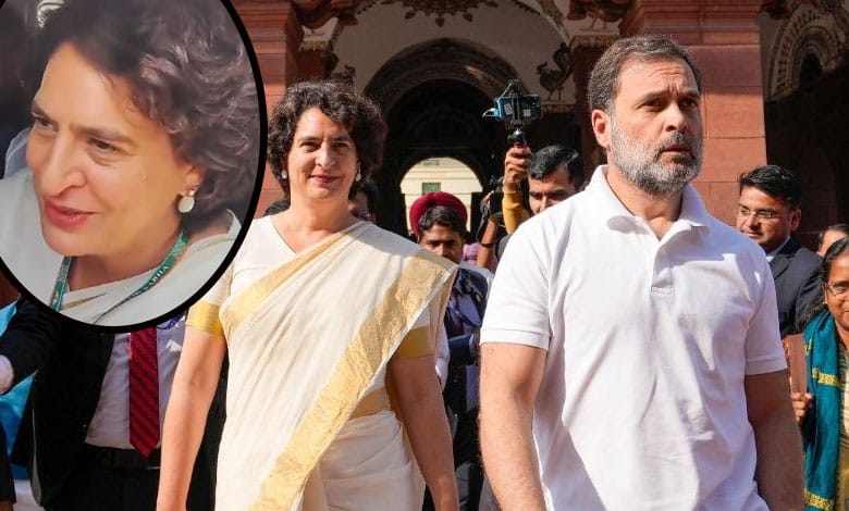 BJP Accuses Congress of Insulting Constitution After Priyanka Gandhi’s Oath-Taking