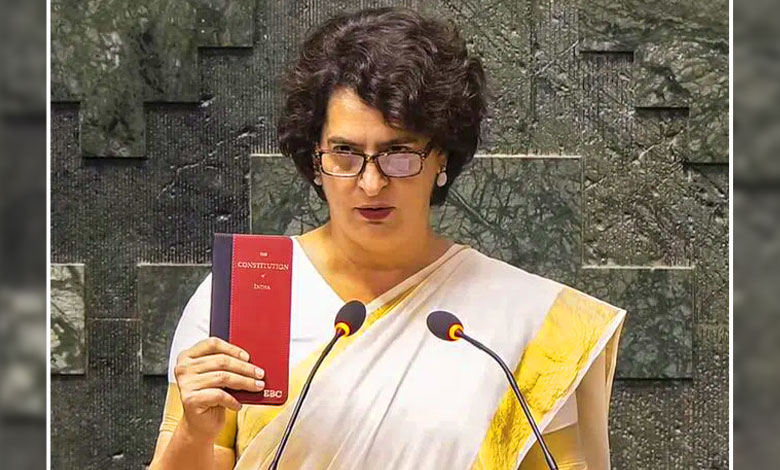 Priyanka Gandhi Sworn in as Member of Parliament, Joins Family Legacy in Lok Sabha