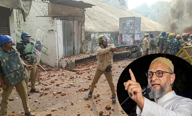 Owaisi Condemns Police Firing in Sambhal, Calls it Murder; Criticizes Mosque Survey Order