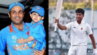 May you score many more daddy hundreds: Sehwag lauds son Aaryavir on scoring 297 in Cooch Behar Trophy