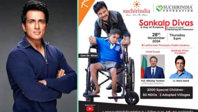 Hyderabad Hosts Sankalp Divas with Sonu Sood, Highlighting Community Impact and Giving Back