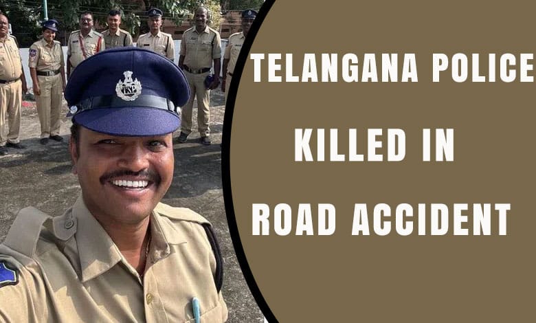 Telangana Policeman Dies in Road Accident on Rajiv Rahadari