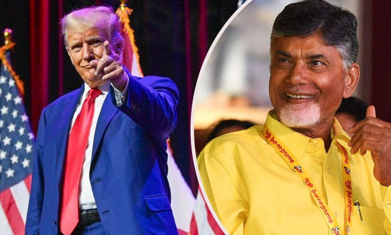 Andhra Pradesh CM Naidu congratulates Donald Trump on election victory