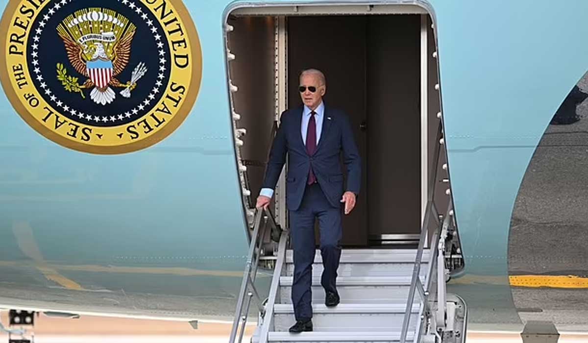 US President Joe Biden Lands in Manaus, Brazil, marking the first visit by a sitting US president to the Amazon rainforest.