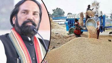 Telangana Achieves Record Paddy Production of 153 Lakh Metric Tonnes: Minister Uttam Kumar Reddy