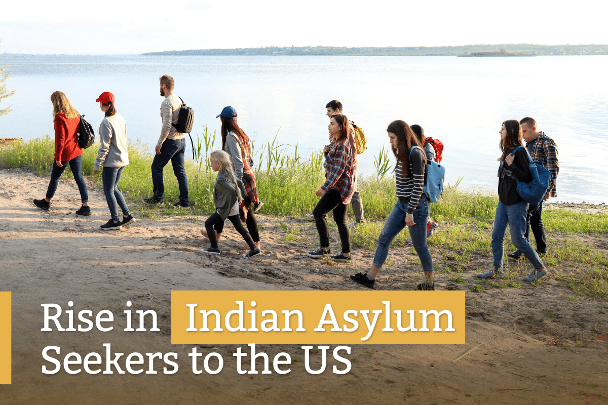 The rise in Indian asylum seekers to the US reflects complex sociopolitical and economic challenges faced by many seeking refuge.