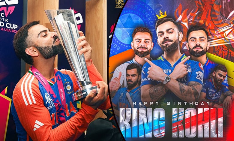 VIRAT BIRHTHDAY Virat Kohli Turns 36: A Journey of Milestones, Unmatched Dedication, and Record-Breaking Cricket