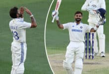 Jaiswal, Kohli strike centuries, India set Australia 534 to win opening Test