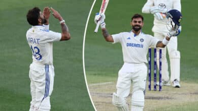 Jaiswal, Kohli strike centuries, India set Australia 534 to win opening Test