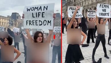 FEMEN Group's Protest in Paris Sparks Controversy: Video