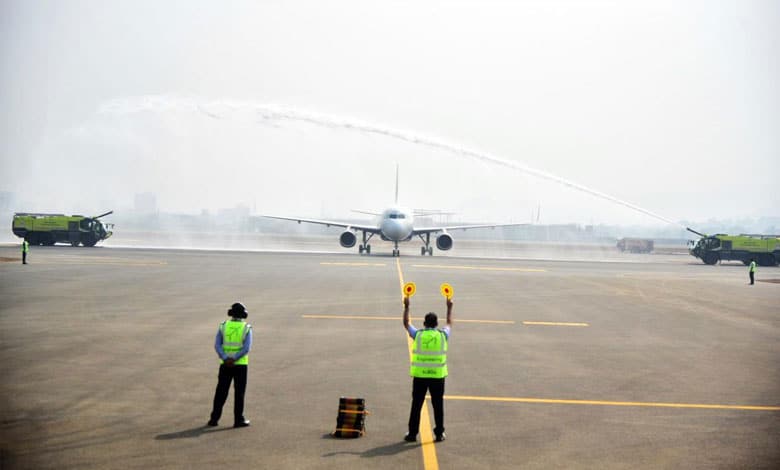 2 2 Navi Mumbai International Airport Achieves Milestone with Successful First Flight Validation Test