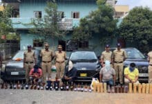 Four Arrested, Including Two Policemen, for Smuggling Duty-Free Liquor from Hyderabad Airport