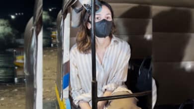 Alia Bhatt trades her swanky drive for a quick autorickshaw ride