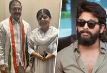 Allu Arjun's father-in-law meets Telangana Congress in-charge Deepa Dasmunsi