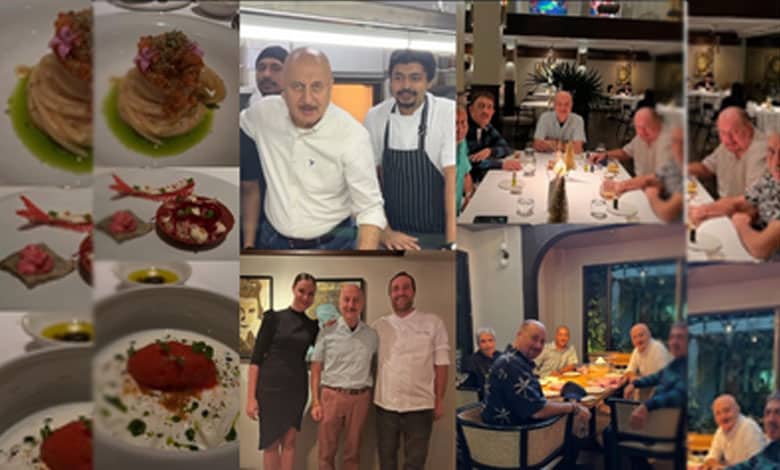 Anupam Kher Relishes Fusion Delicacies on Thailand Vacation