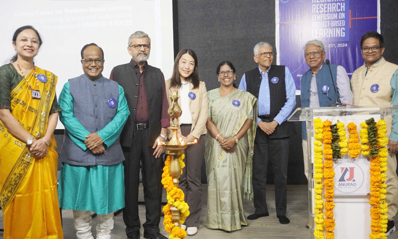 Dr JA Choudary inaugurates India's biggest symposium on Project Based Learning at Anurag University