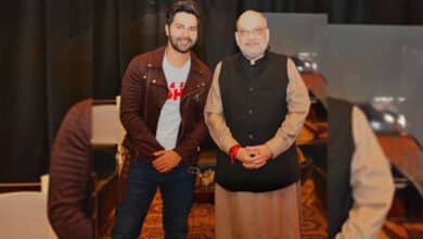 ‘Baby’ Varun Dhawan meets Amit Shah, says ‘absolute pleasure’