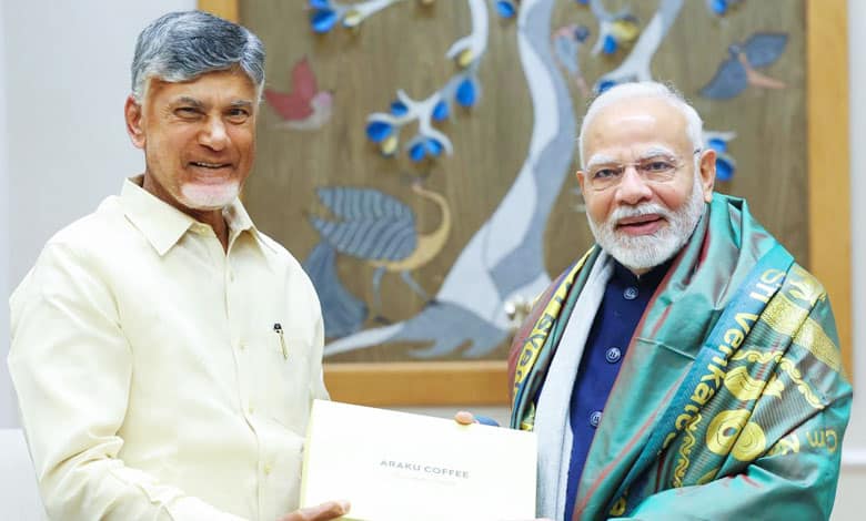 Andhra CM Naidu Meets PM Modi, Seeks Special Financial Assistance and Central Support