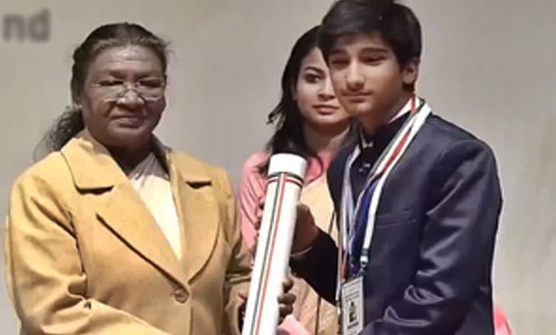 Kashmiri prodigy singer Ayaan Sajad receives Pradhan Mantri Rashtriya Bal Puraskar 2024