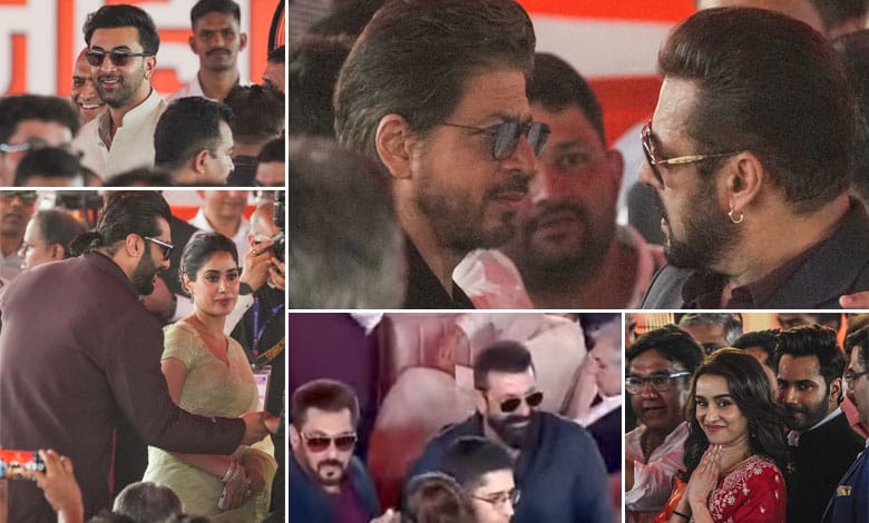 Salman Khan, SRK, Sanjay Dutt, and Other Bollywood Stars Attend Maharashtra CM's Swearing-In Ceremony