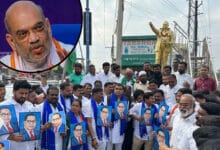 Congress rally in Hyderabad demands Amit Shah’s removal from Union Cabinet