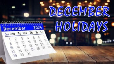 Major Holidays in December, A List of Joy