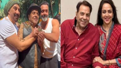 Dharmendra celebrates birthday with sons Bobby, Sunny, wife Hema Malini shares heartwarming post