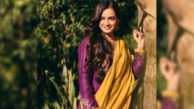 Dia Mirza’s in work mode as she soaks in Delhi sun