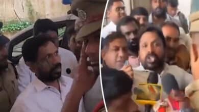 Opposition Leader Errolla Srinivas Arrested for Allegedly Disrupting Police Operations in Hyderabad