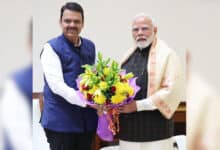 Maharashtra CM Fadnavis meets PM Modi