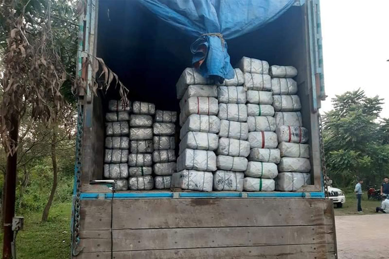 47 kg ganja, Rs 41.87 lakh seized by police