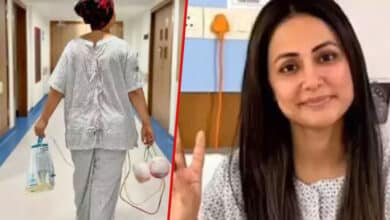 Hina Khan is ‘walking towards corridors of healing’ post her chemotherapy