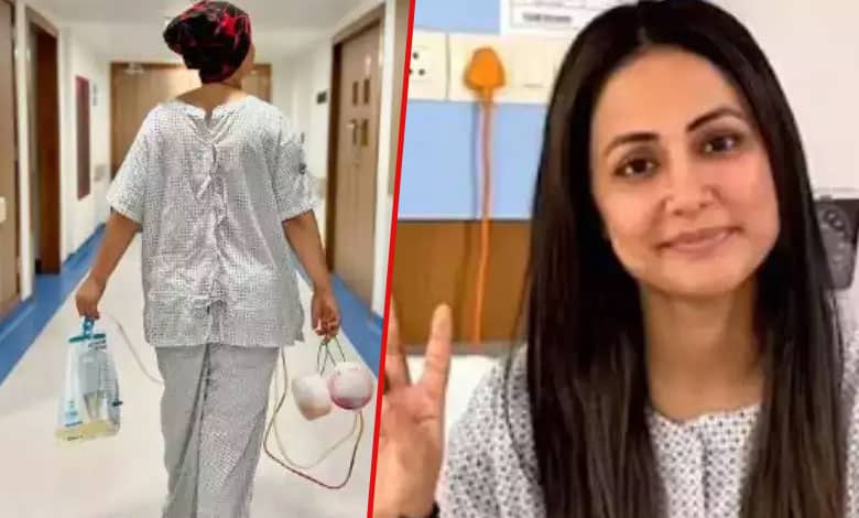 Hina Khan is ‘walking towards corridors of healing’ post her chemotherapy